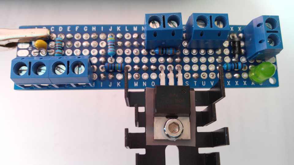 PCB heated Bed Vue du dessus