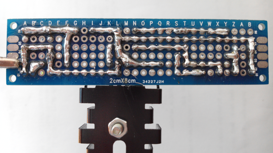 PCB heated Bed Vue du dessous